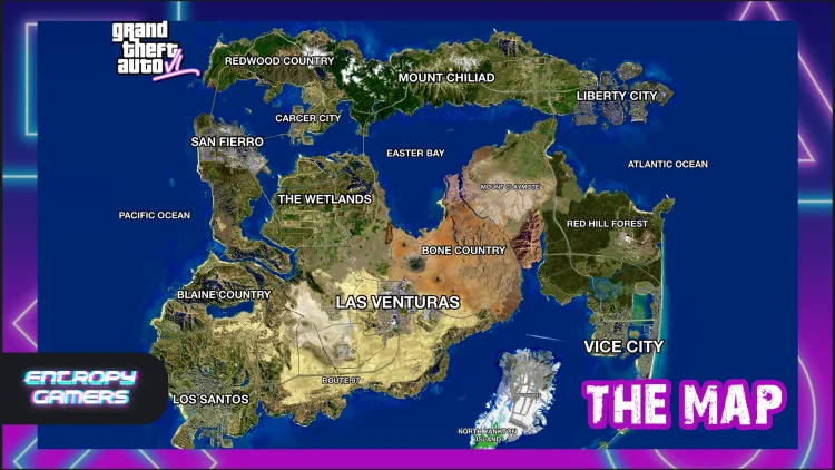 How big is GTA 6 map?